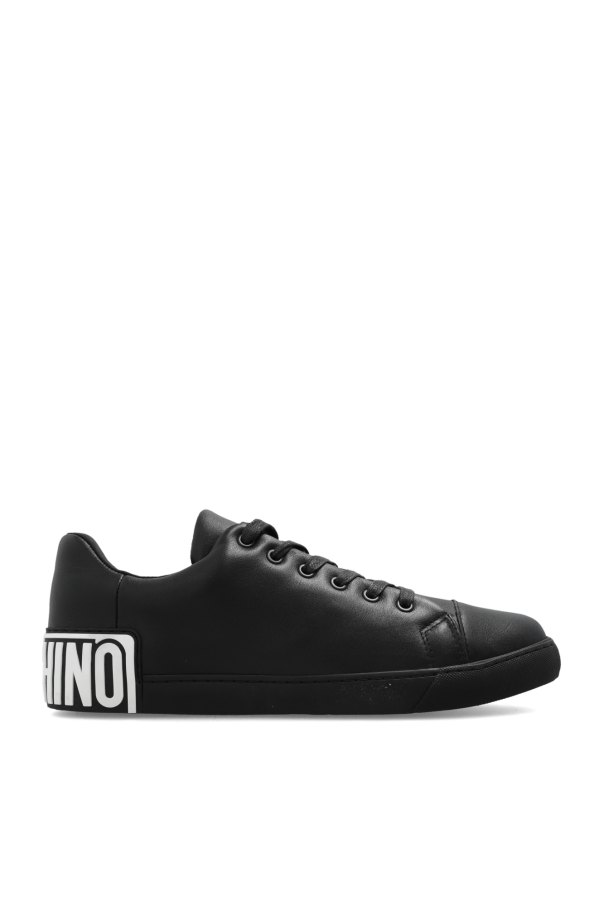 MOSCHINO MA16254I1MME0104 関税送料込 M logo MOSCHINO loafers Sz40 | Luxury Cage LLC